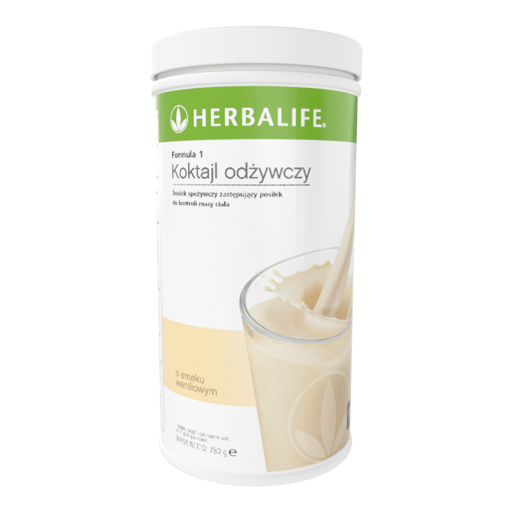 Herbalife Koktajl Formuła 1 Wanilia duża Herbalife Koktajl Formuła 1 Wanilia 780g